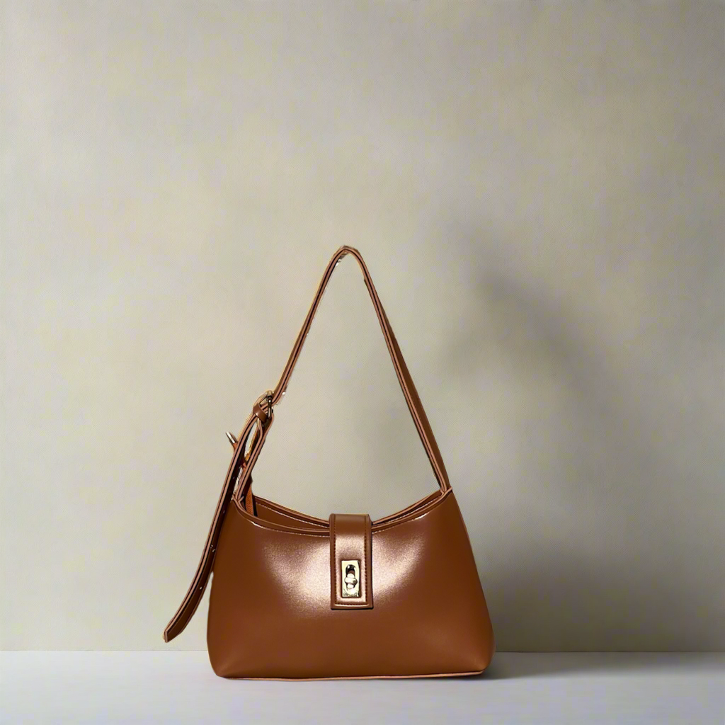 Casual Chic Saddle Bag “Brown”