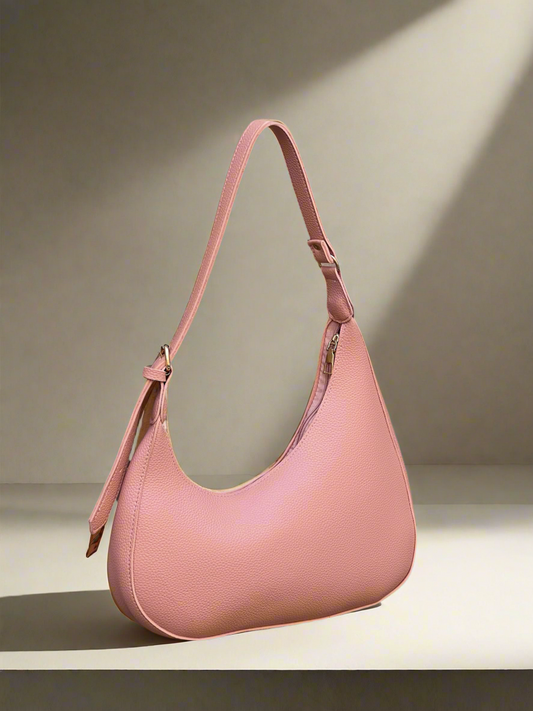 Luna Asymmetric Bag “Pink”