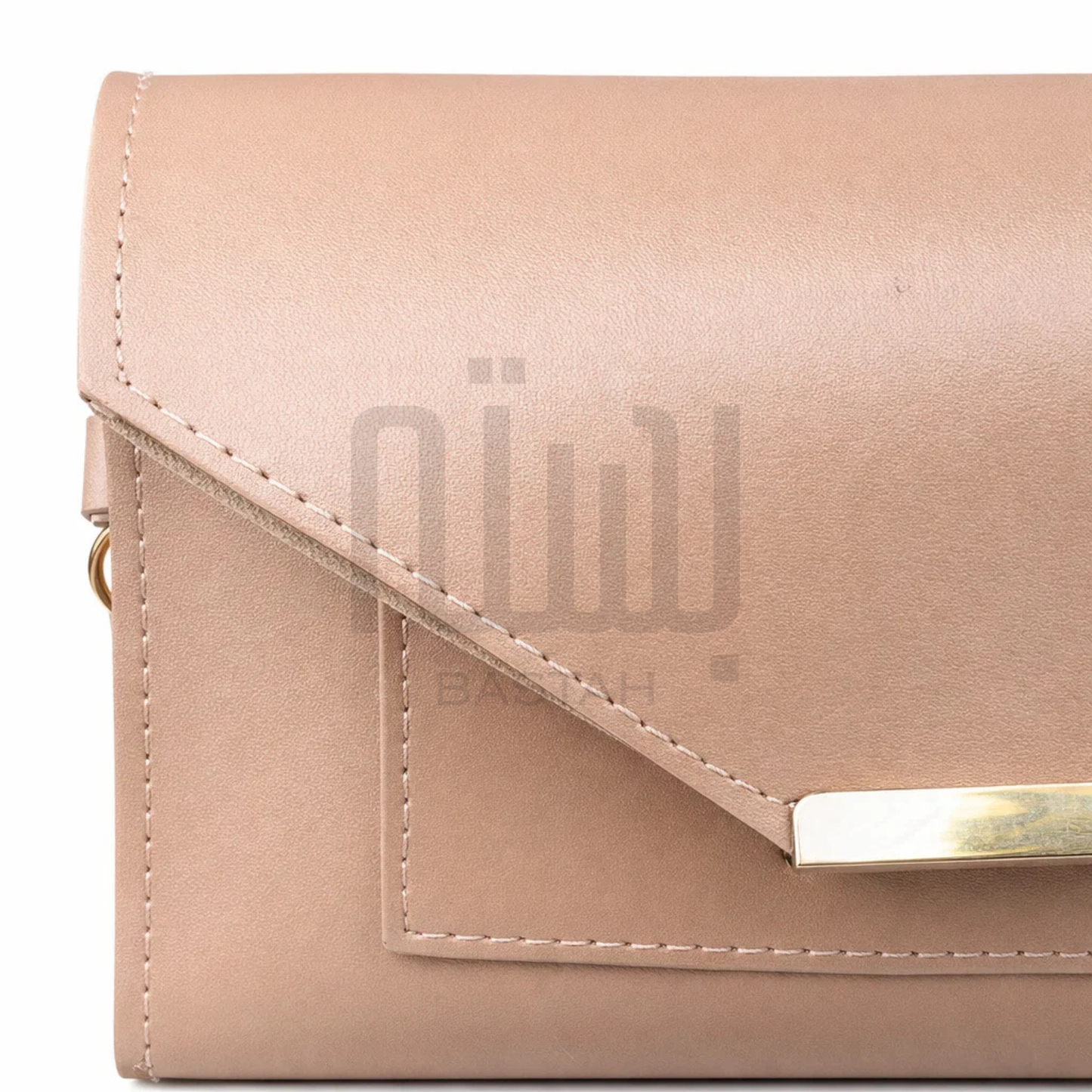 Snap Mini Crossbody Bag "Beige"