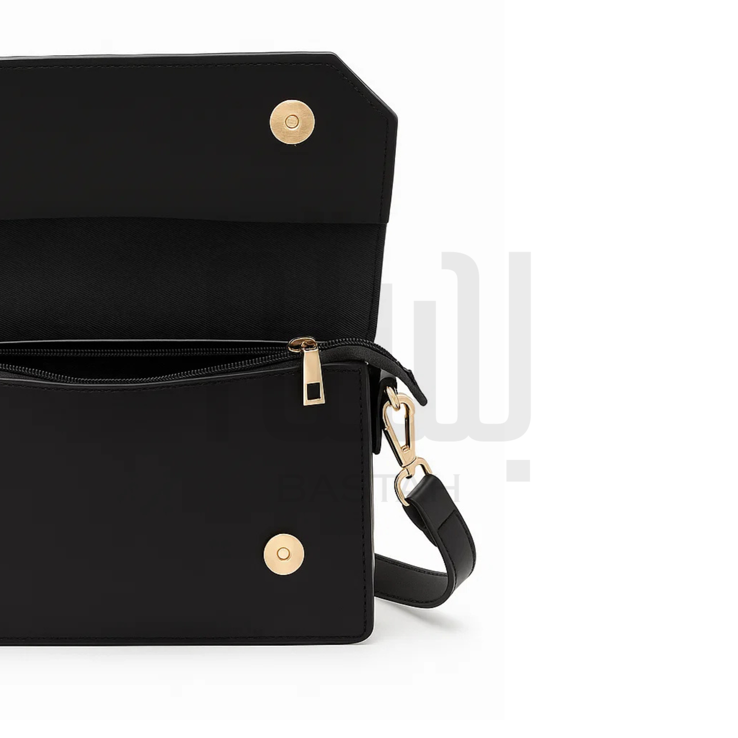 Casual Chic Crossbody Bag "Black"