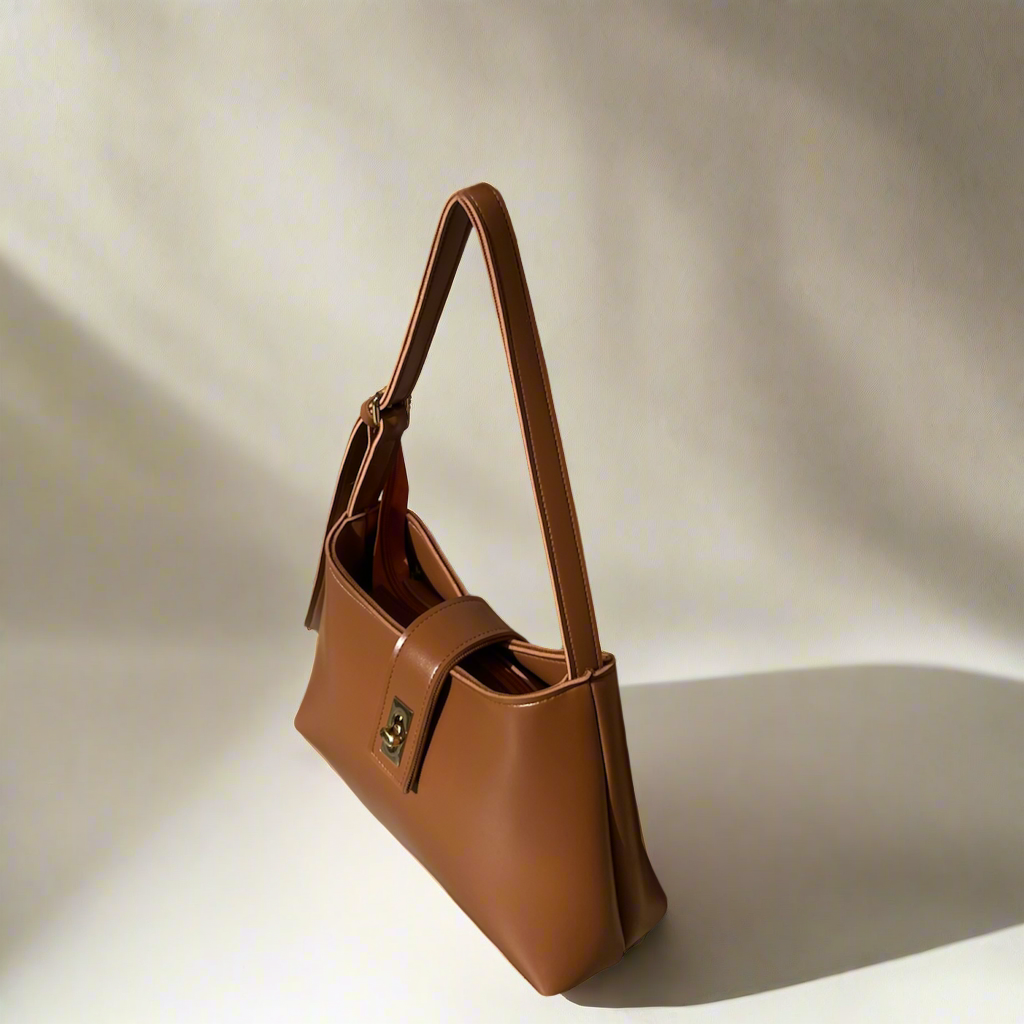 Casual Chic Saddle Bag “Brown”