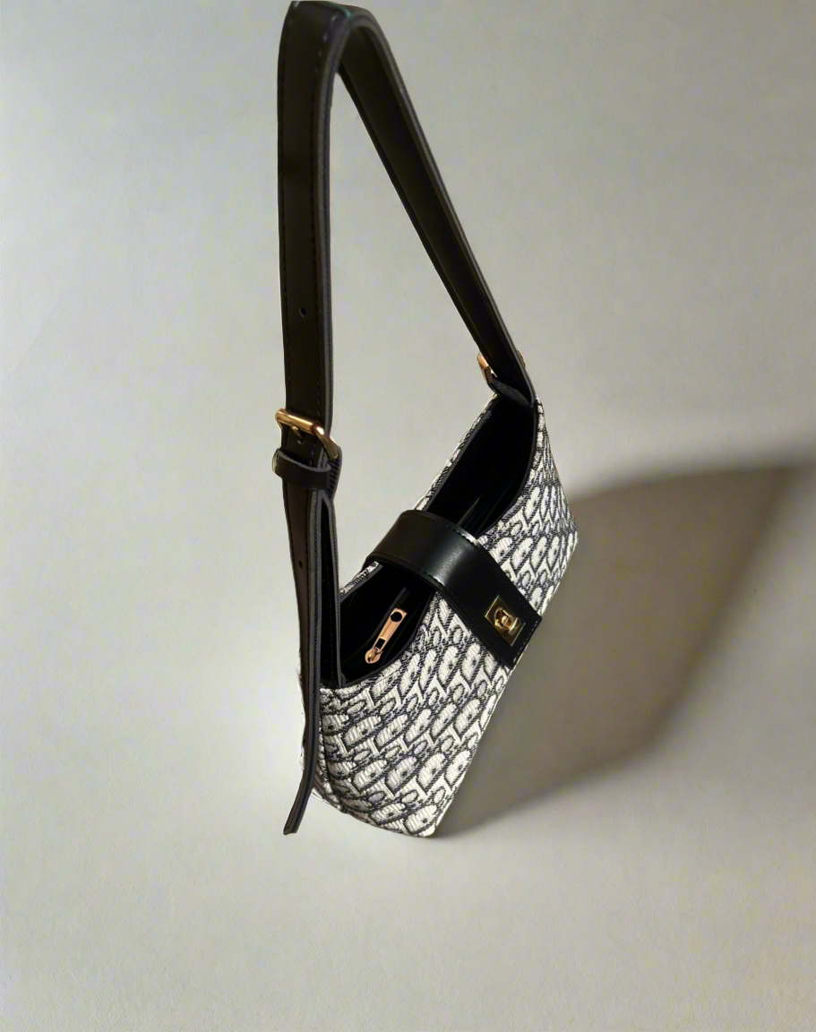 Casual Chic Saddle Bag “Printed”