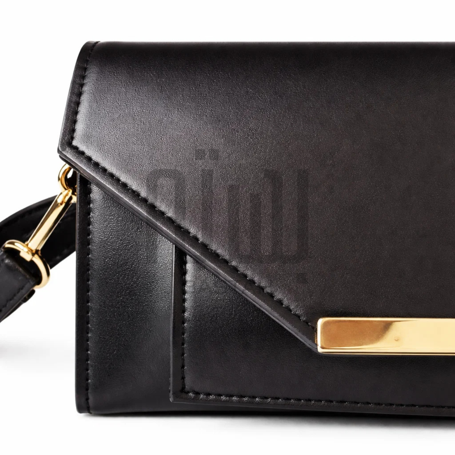 Snap Mini Crossbody Bag "Black"