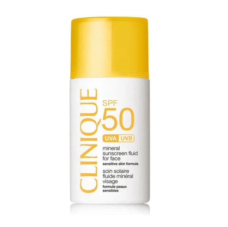 Clinique SPF 50 Mineral Sunscreen Fluid For Face 30ml