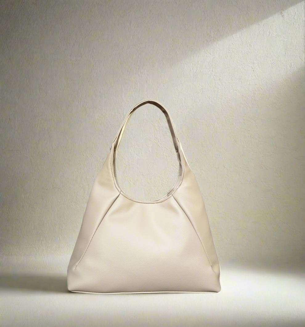 Berlin Satchel Tote “Beige”