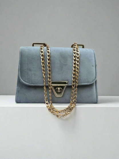 Alcan Chic Crossbody Bag “Light Grey”