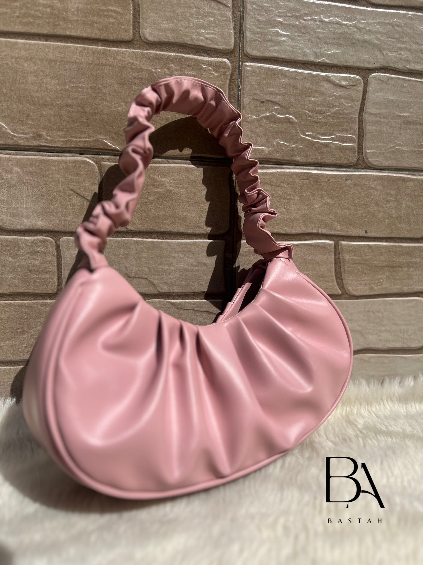 LUNARUFFLED BAG COLOR FLAMINGO PINK