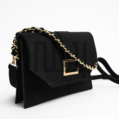 Halo Crossbody Bag "Black Noir"