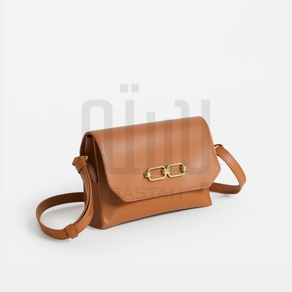 Casual Chic Crossbody Bag "Brown"