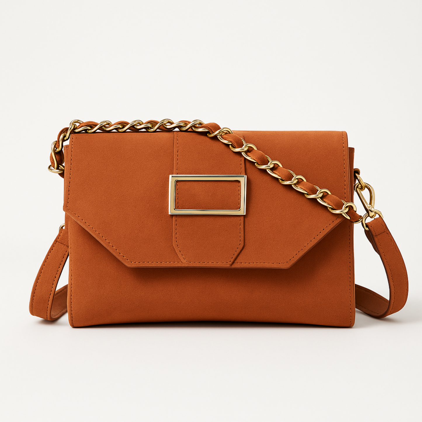 Halo Crossbody Bag "Terracotta Brown"