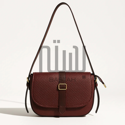 Duchess Saddle Bag "Maroon"