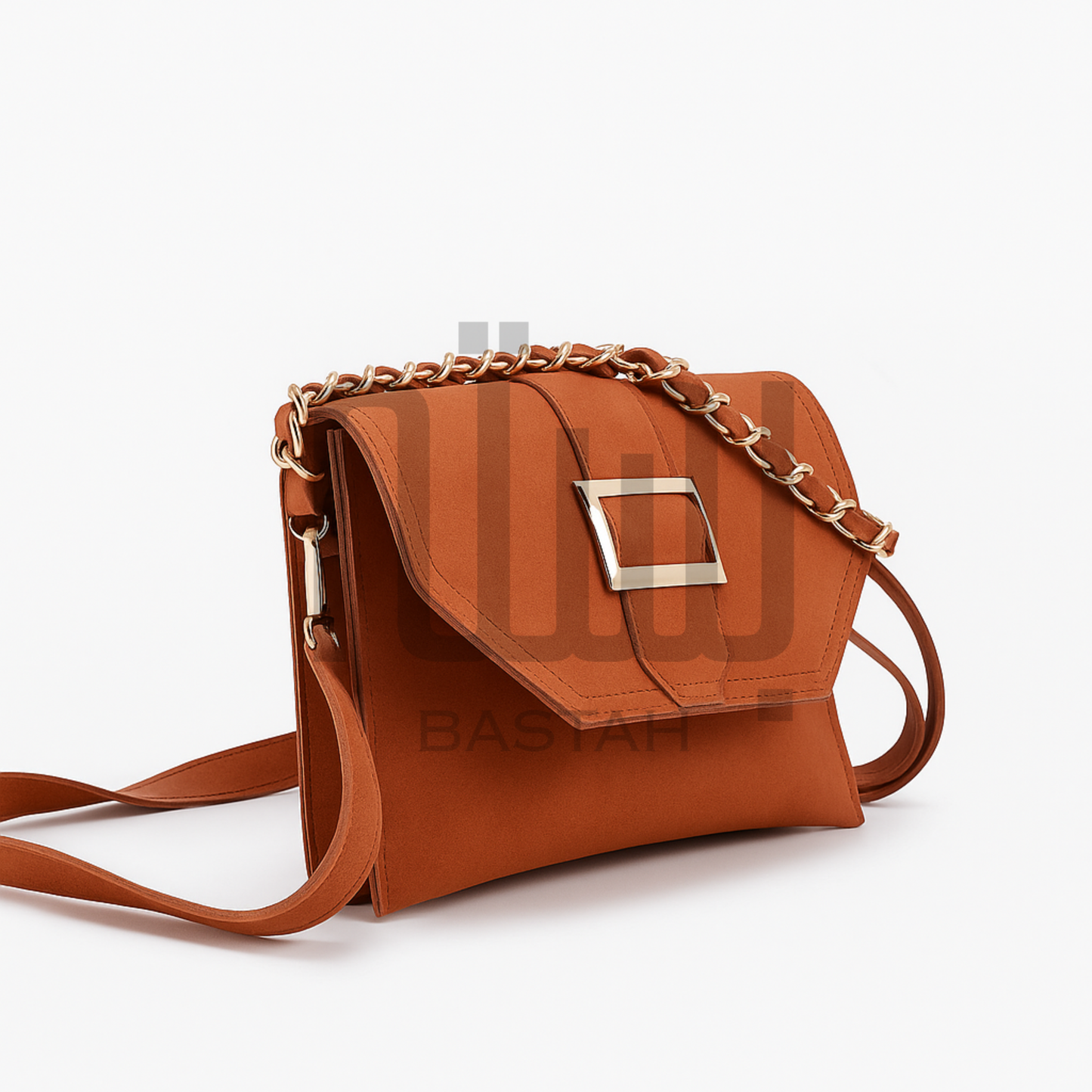 Halo Crossbody Bag "Terracotta Brown"