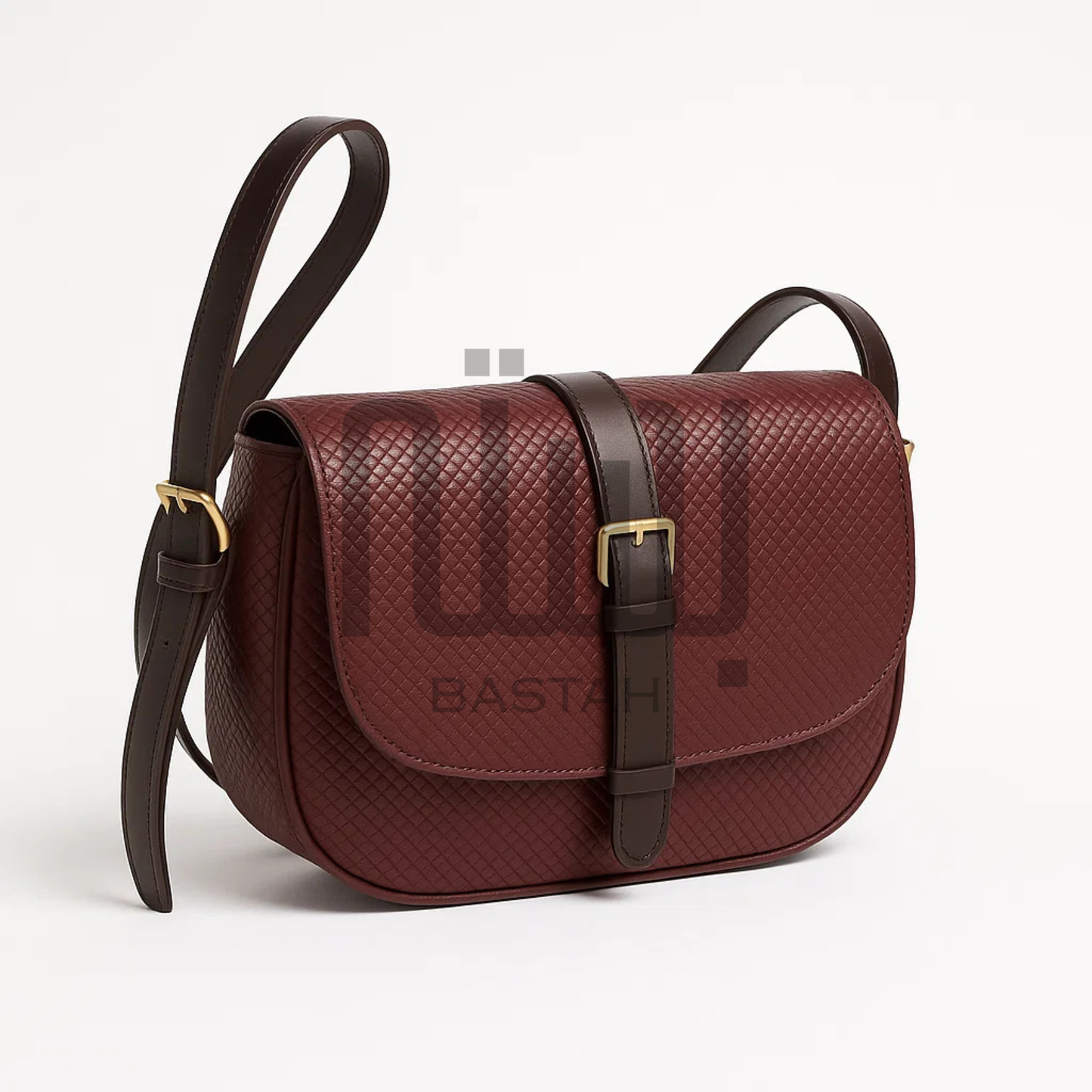 Duchess Saddle Bag "Maroon"