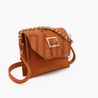 Halo Crossbody Bag "Terracotta Brown"