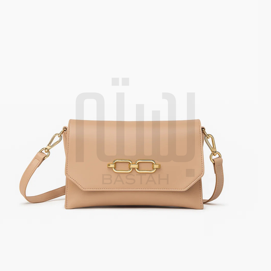 Casual Chic Crossbody Bag "Beige"