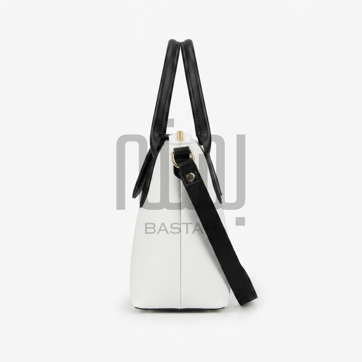 Noir Satchel Purse 'Oreo'