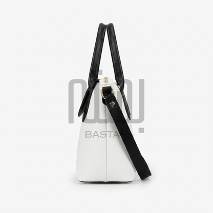 Noir Satchel Purse 'Oreo'