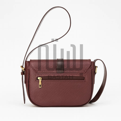 Duchess Saddle Bag "Maroon"