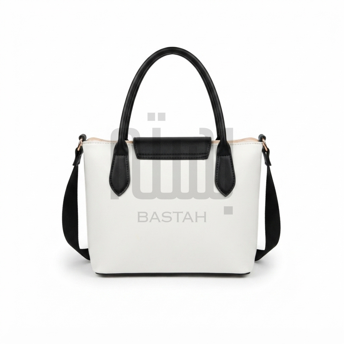 Noir Satchel Purse 'Oreo'