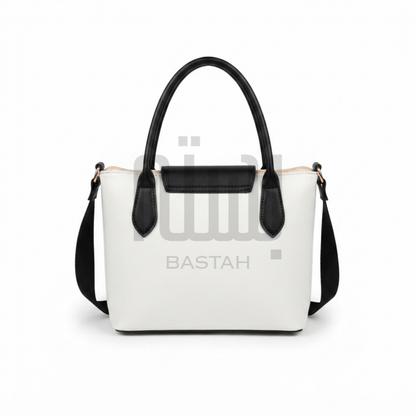 Noir Satchel Purse 'Oreo'