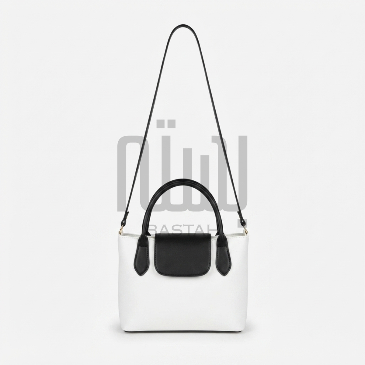 Noir Satchel Purse 'Oreo'