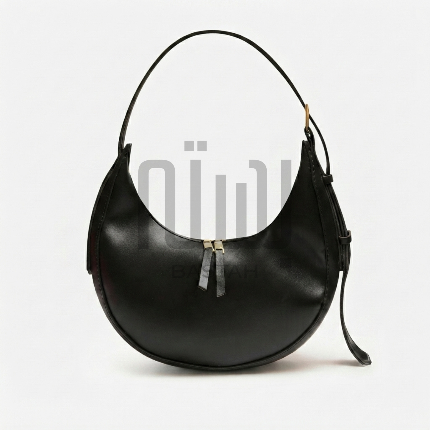 Luna Crescent Hobo Bag 'Black'