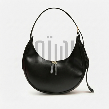 Luna Crescent Hobo Bag 'Black'