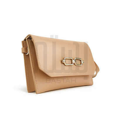 Casual Chic Crossbody Bag "Beige"