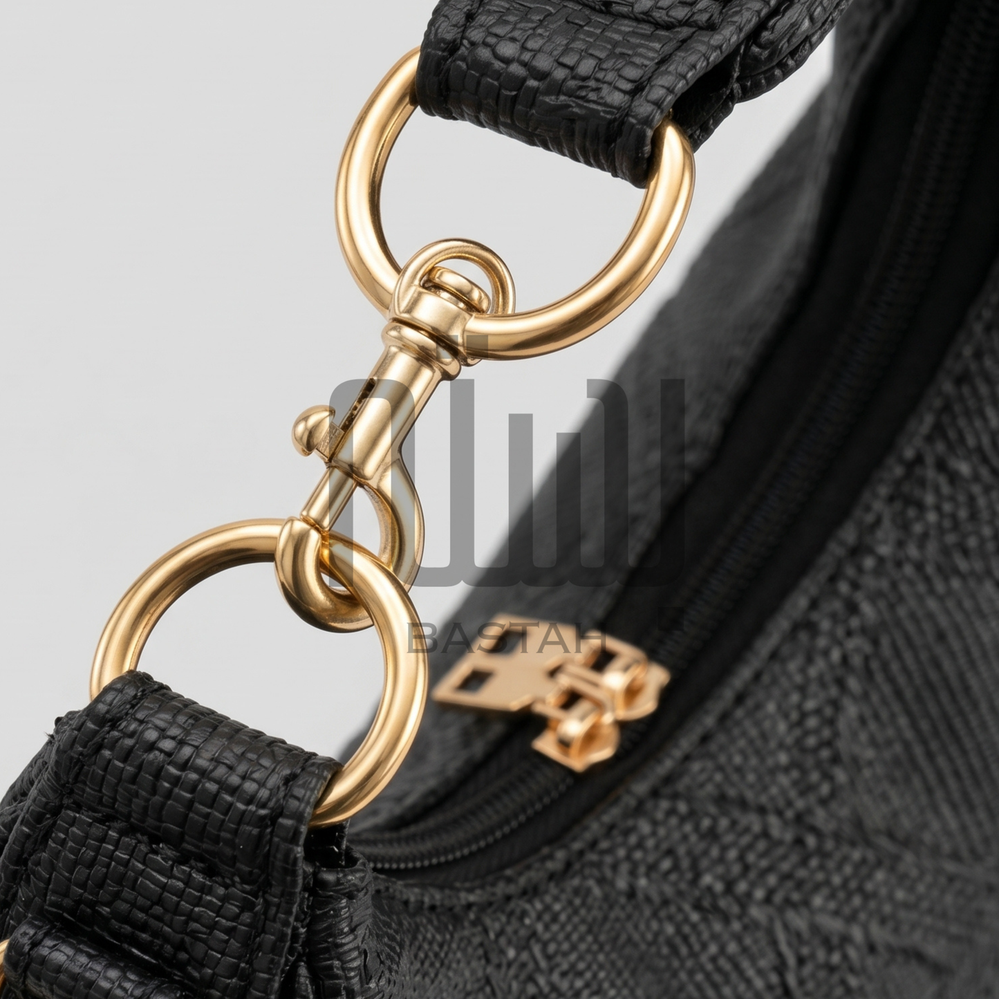 The Dune Crescent Bag — Black