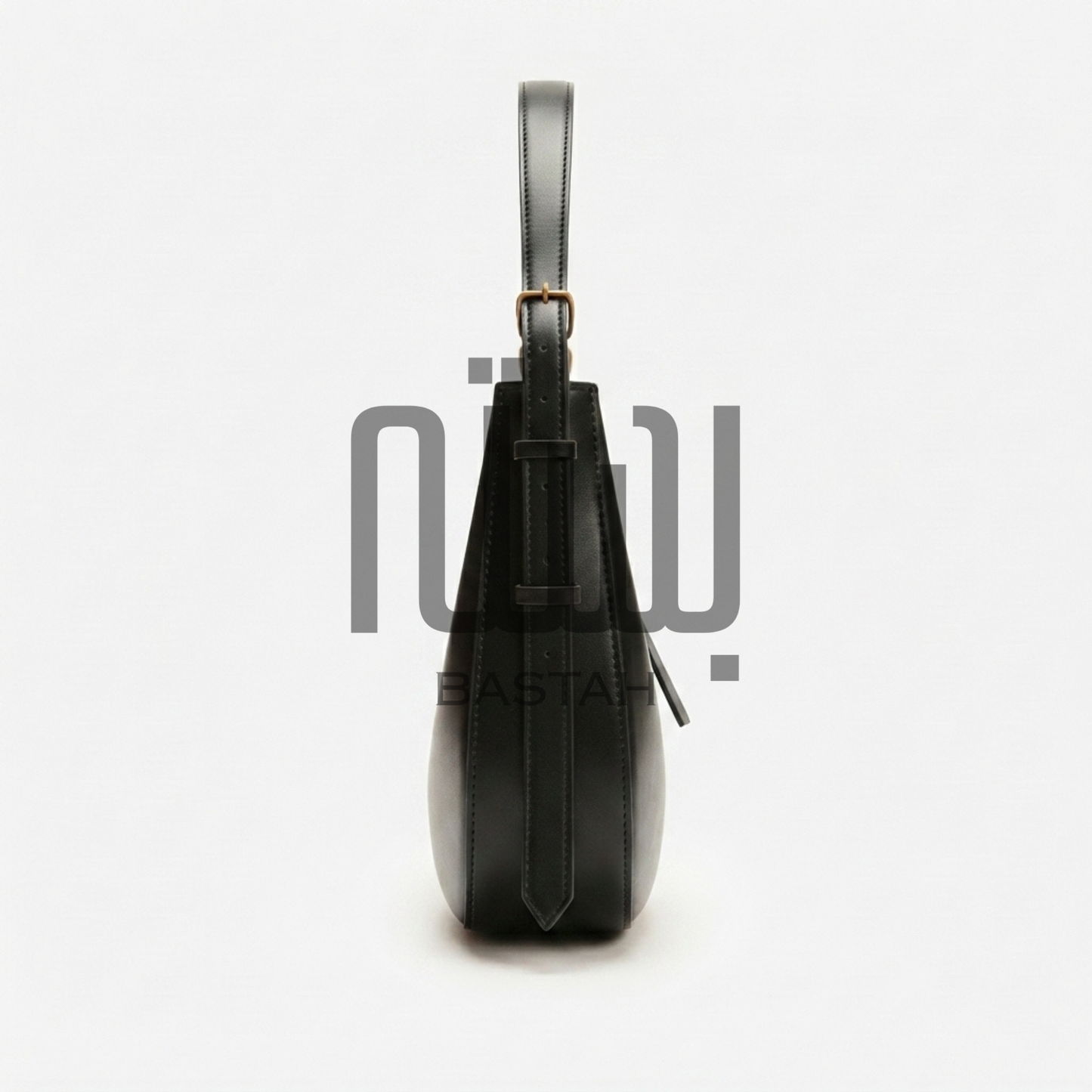 Luna Crescent Hobo Bag 'Black'