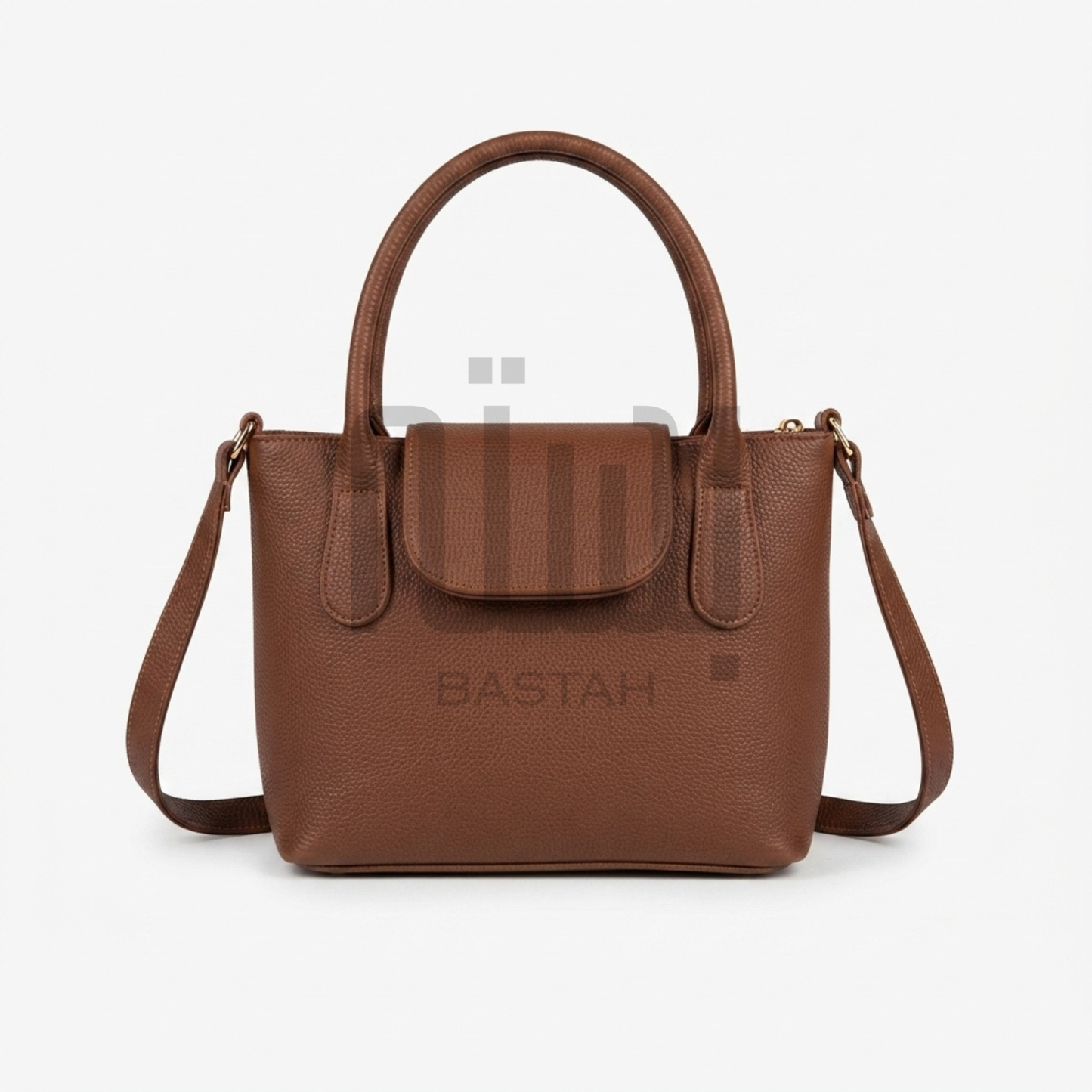Noir Satchel Purse "Dark Brown"