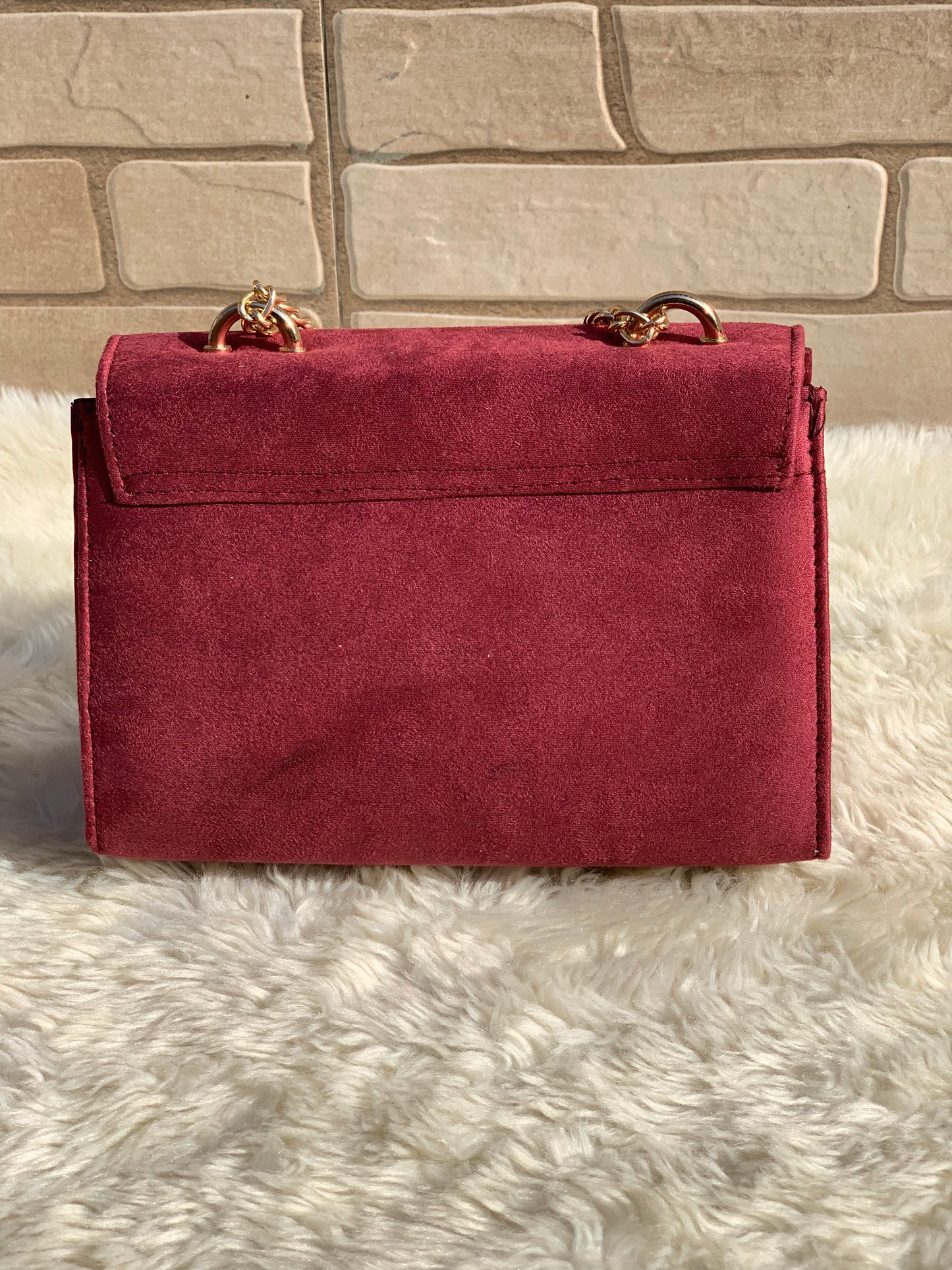 Alcan Chic Crossbody Bag “Cardinal Red”