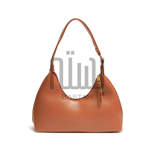 Tan Sway Hobo Bag