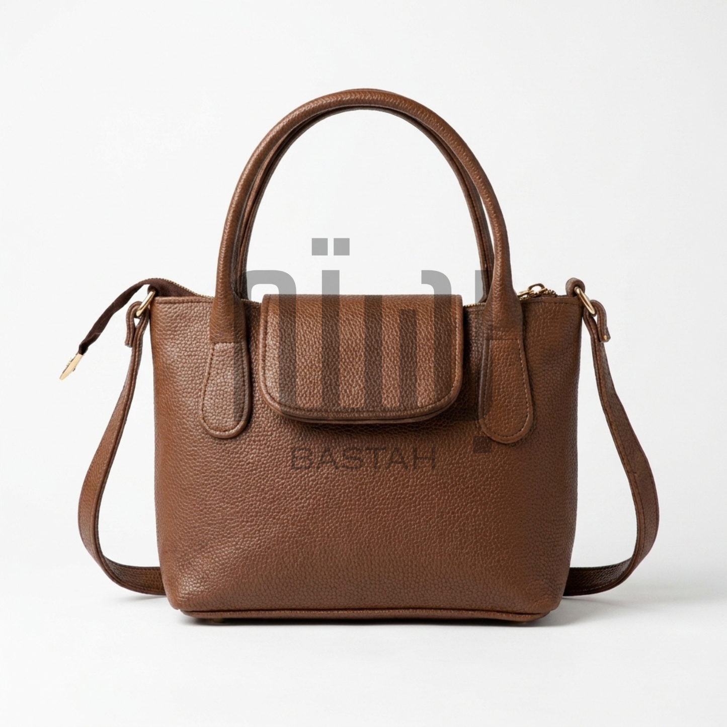 Noir Satchel Purse "Dark Brown"