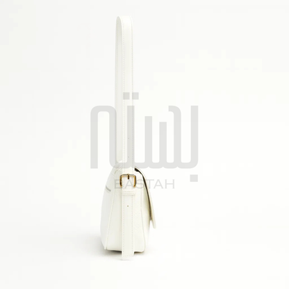 Duchess Saddle Bag "White"