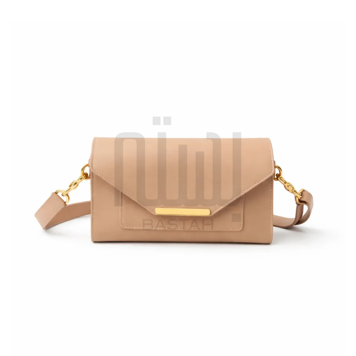 Snap Mini Crossbody Bag "Beige"
