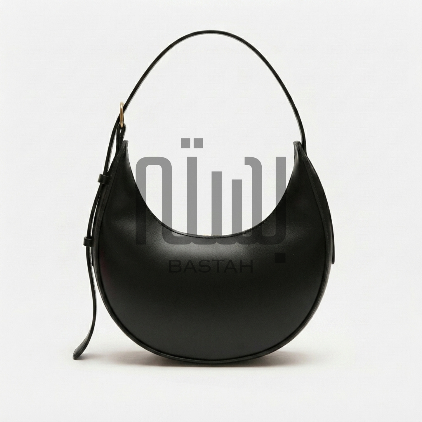 Luna Crescent Hobo Bag 'Black'