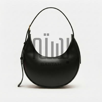 Luna Crescent Hobo Bag 'Black'