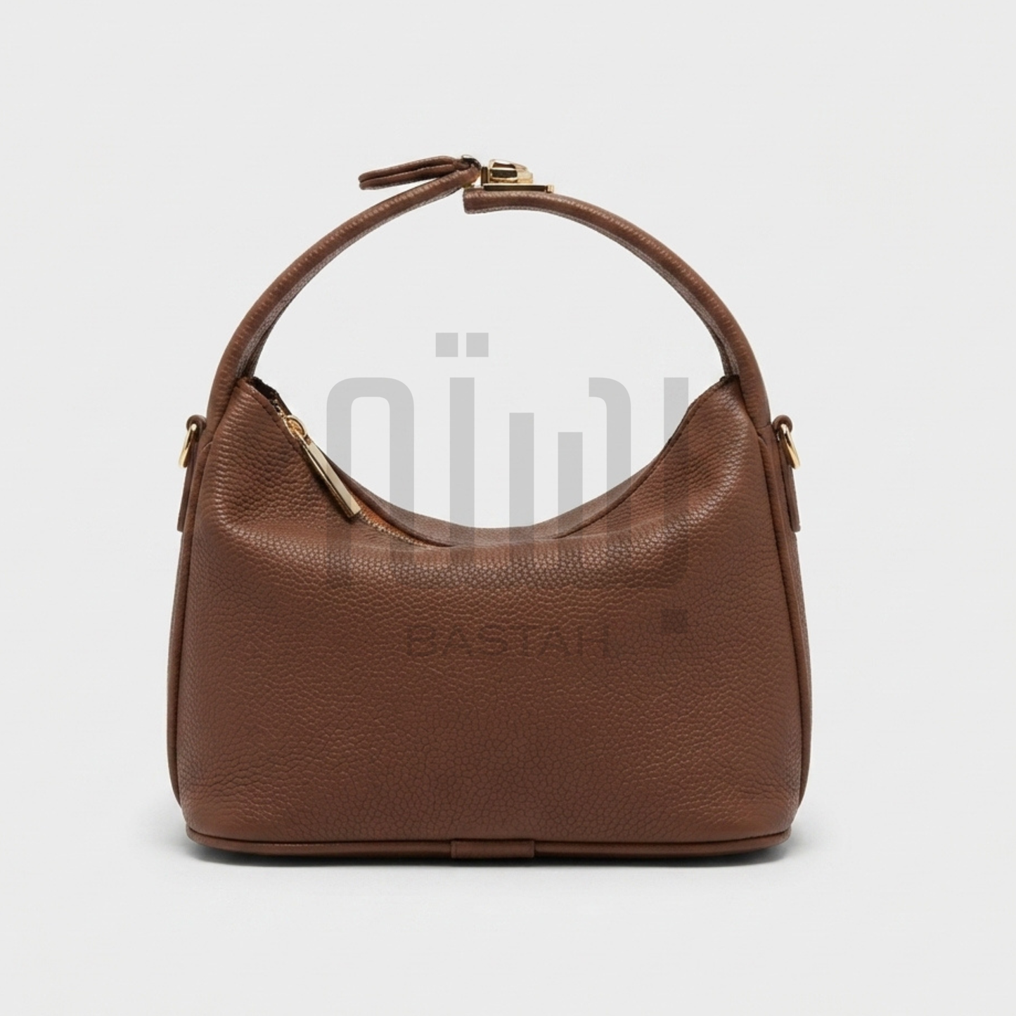 Noir Hobo Bag "Cafe Brown"
