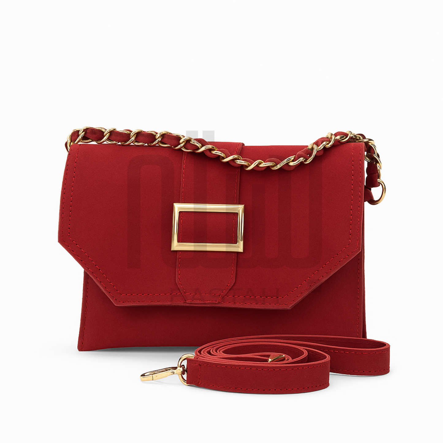Halo Crossbody Bag "Scarlet Red"