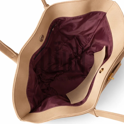 AURELIA TOTE BAG BEIGE