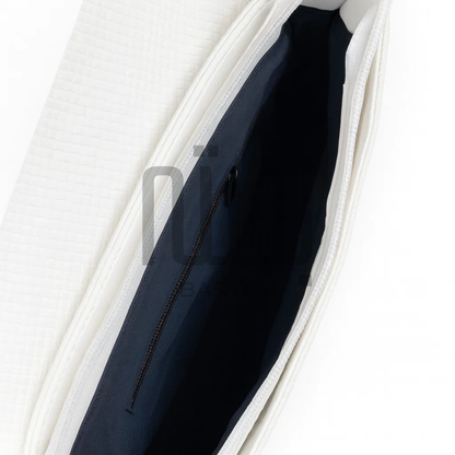 Duchess Saddle Bag "White"