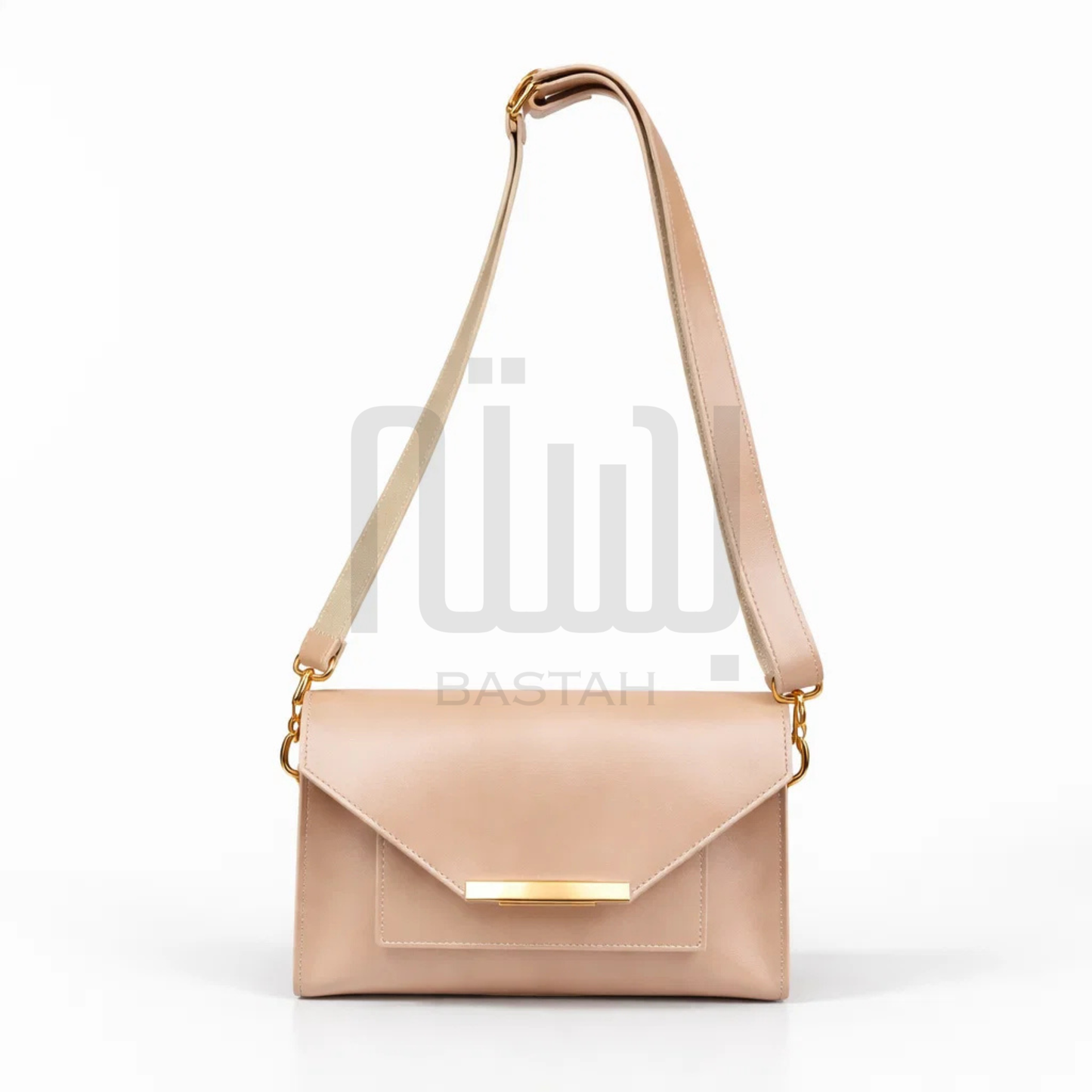 Snap Mini Crossbody Bag "Beige"