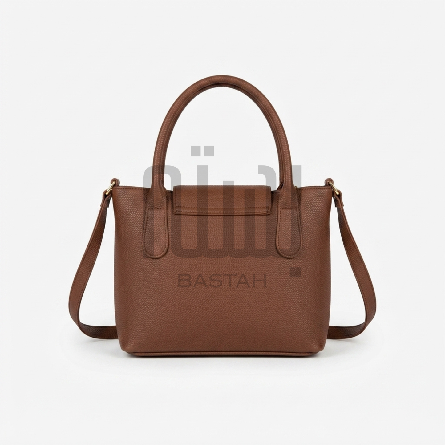 Noir Satchel Purse "Dark Brown"