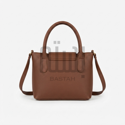 Noir Satchel Purse "Dark Brown"