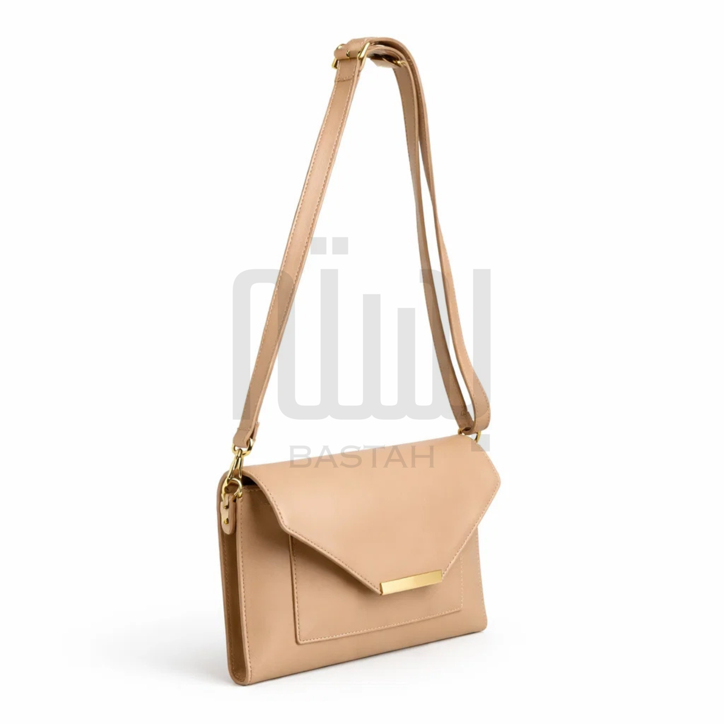Snap Mini Crossbody Bag "Beige"