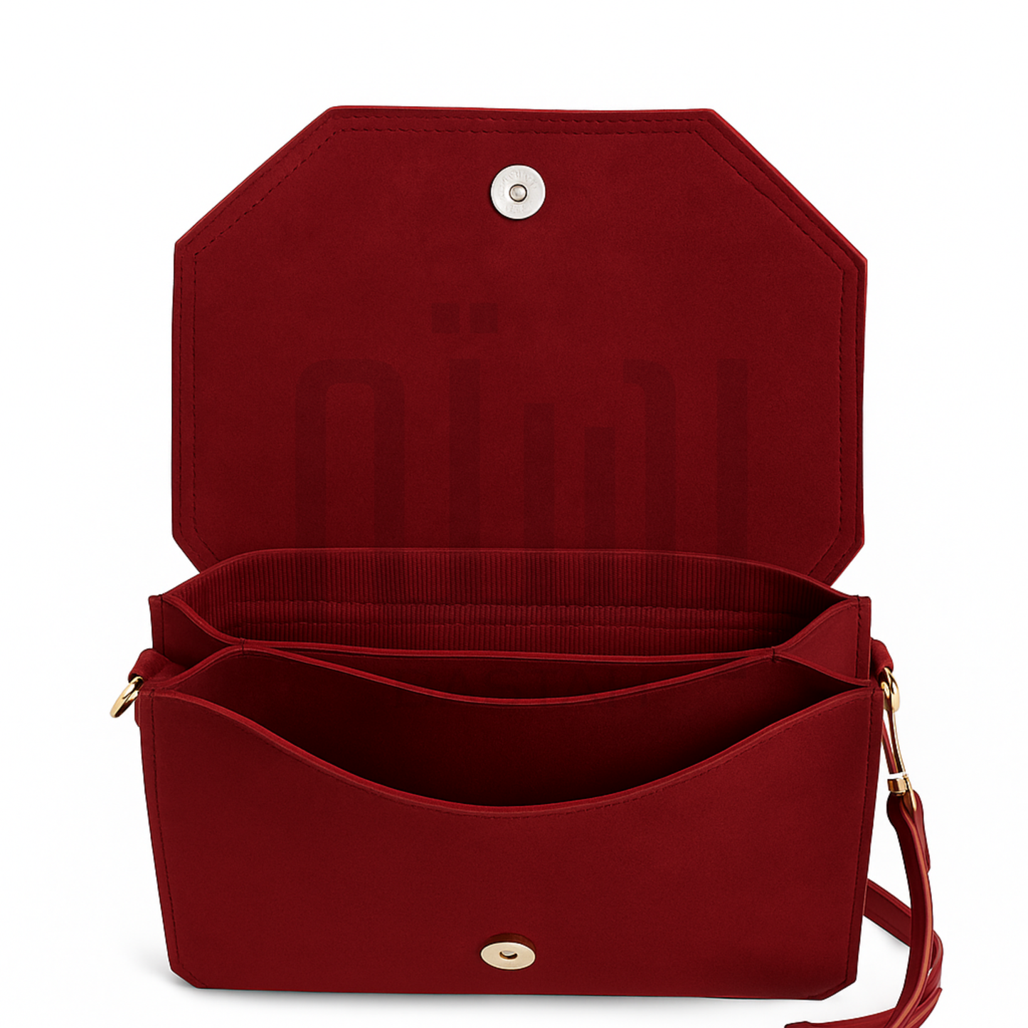 Halo Crossbody Bag "Scarlet Red"