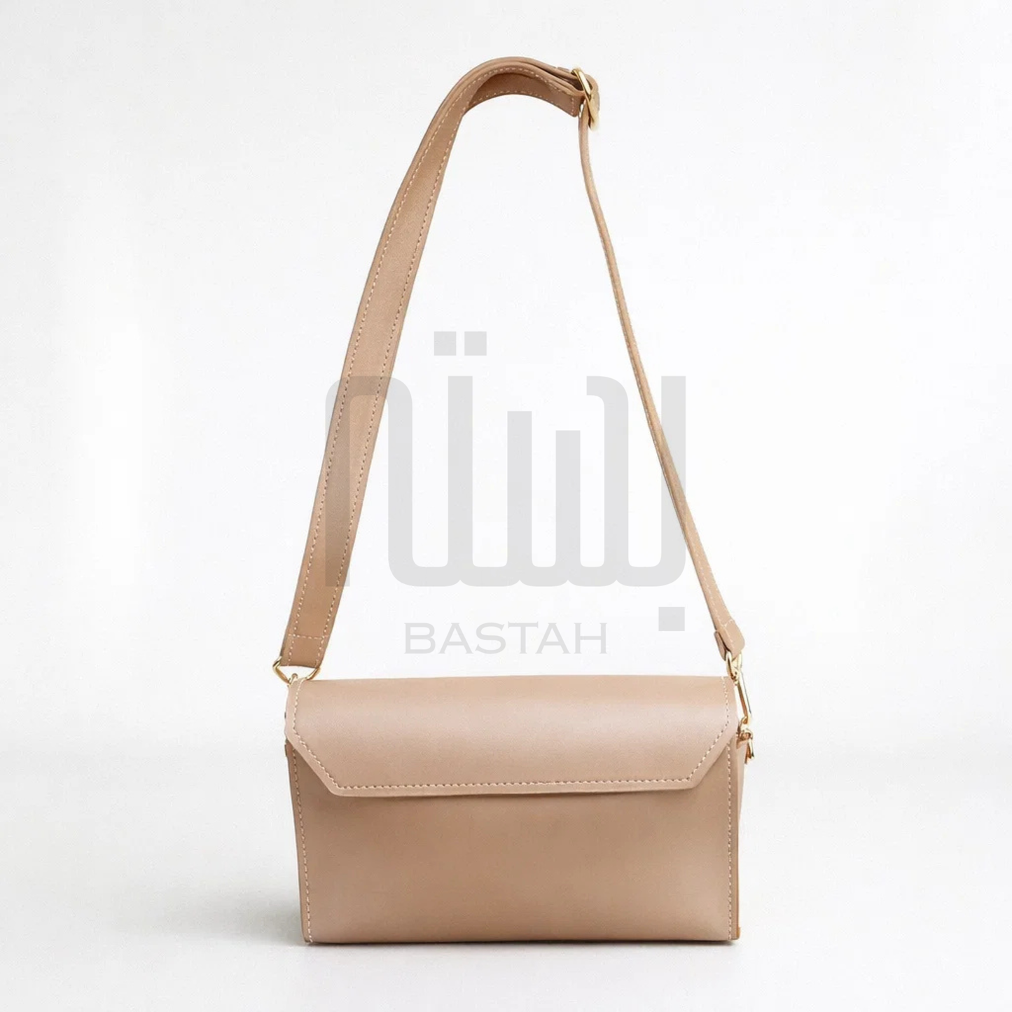 Snap Mini Crossbody Bag "Beige"
