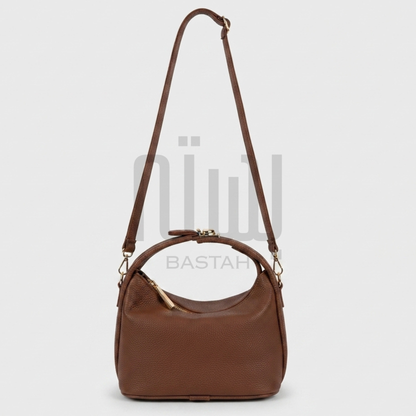 Noir Hobo Bag "Cafe Brown"