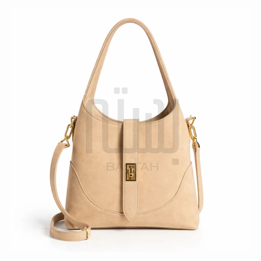 Solenne Crossbody Bag "Wheat"